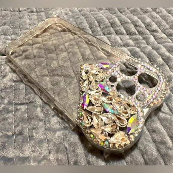 iPhone 14 Pro Max Clear Case 
Colour: Aurora borealis crystal - Picture 7 of 17